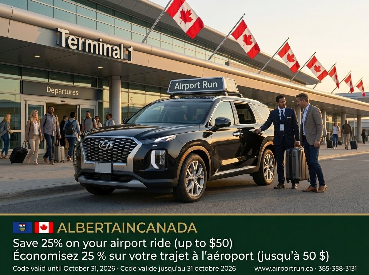 Airport Run SUV at Toronto Pearson departures