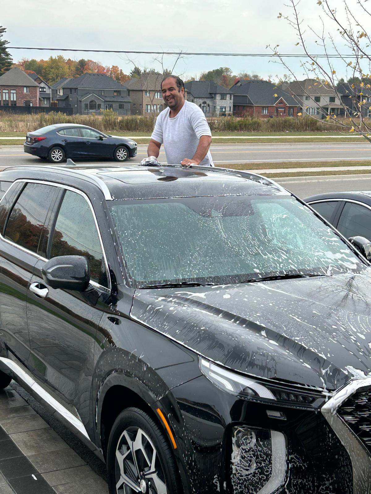 Saeed, owner and driver of Airport Run